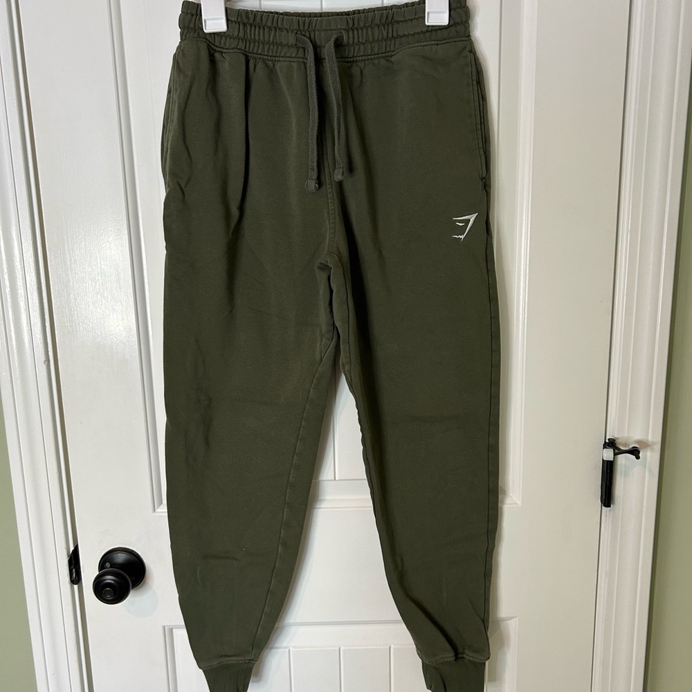 Gymshark Dark Green Joggers
